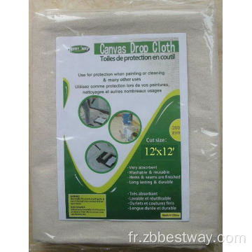 Tissu goutte 12 pi * 12 pi 8 oz